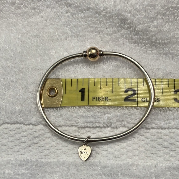 Eden Hand Arts gold ball cape cod bracelet with hang tag - Picture 7 of 14